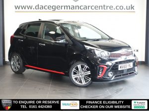 Used 2019 BLACK KIA PICANTO Hatchback 1.0 T-GDi GT-Line S Hatchback 5dr Petrol Manual Euro 6 (99 bhp) (reg. 2019-09-01) for sale in Altrincham