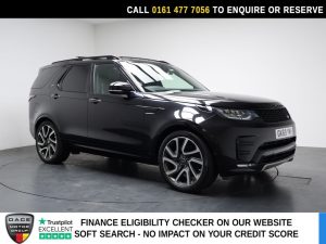 Used 2019 BLACK LAND ROVER DISCOVERY SUV 3.0 SD V6 HSE Luxury SUV 5dr Diesel Auto 4WD Euro 6 (s/s) (306 ps) (reg. 2019-10-31) for sale in Stockport