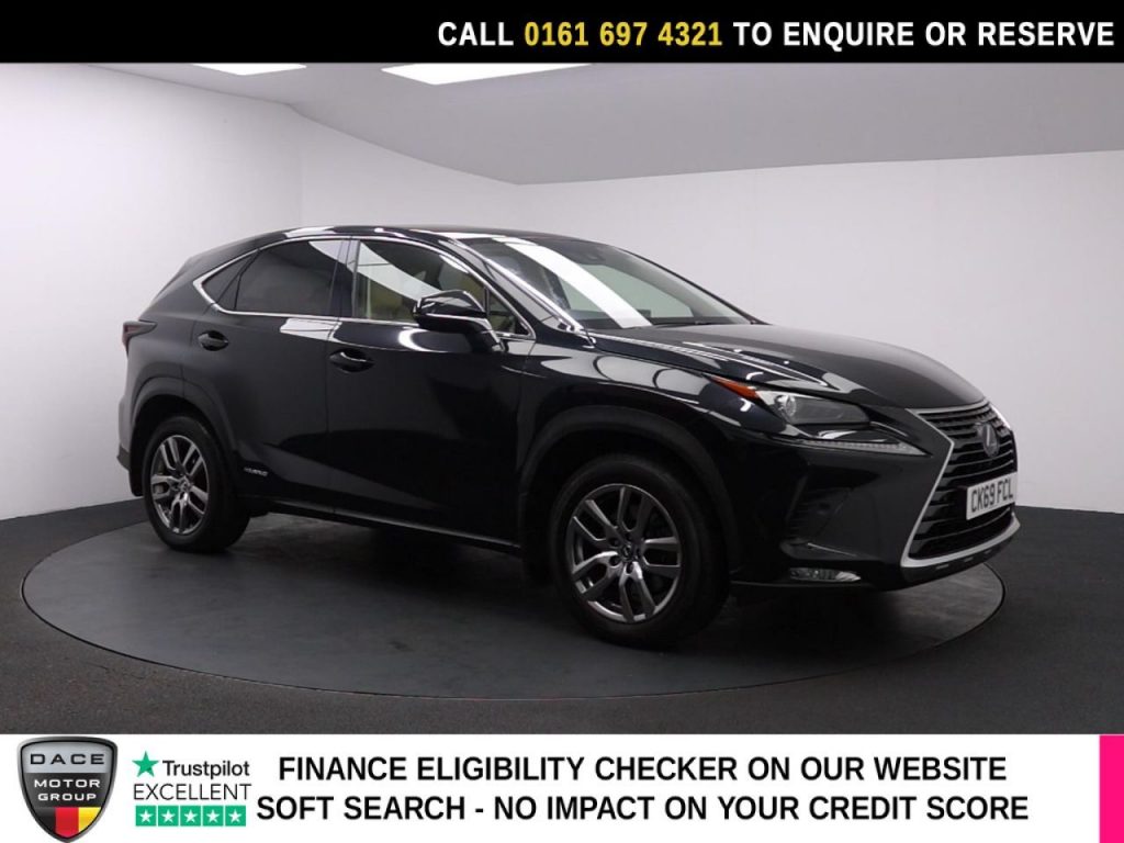 Used 2019 BLACK LEXUS NX SUV 2.5 300h GPF SUV 5dr Petrol Hybrid E-CVT 4WD Euro 6 (s/s) (197 ps) (reg. 2019-09-30) for sale in Manchester