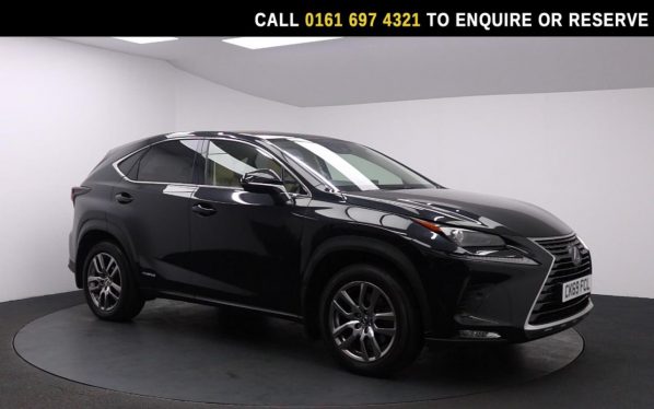 Used 2019 BLACK LEXUS NX SUV 2.5 300h GPF SUV 5dr Petrol Hybrid E-CVT 4WD Euro 6 (s/s) (197 ps) (reg. 2019-09-30) for sale in Manchester