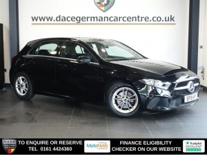 Used 2019 BLACK MERCEDES-BENZ A-CLASS Hatchback 1.3 A180 SE Hatchback 5dr Petrol Manual Euro 6 (s/s) (136 ps) (reg. 2019-06-30) for sale in Altrincham