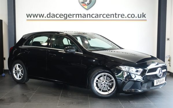 Used 2019 BLACK MERCEDES-BENZ A-CLASS Hatchback 1.3 A180 SE Hatchback 5dr Petrol Manual Euro 6 (s/s) (136 ps) (reg. 2019-06-30) for sale in Altrincham