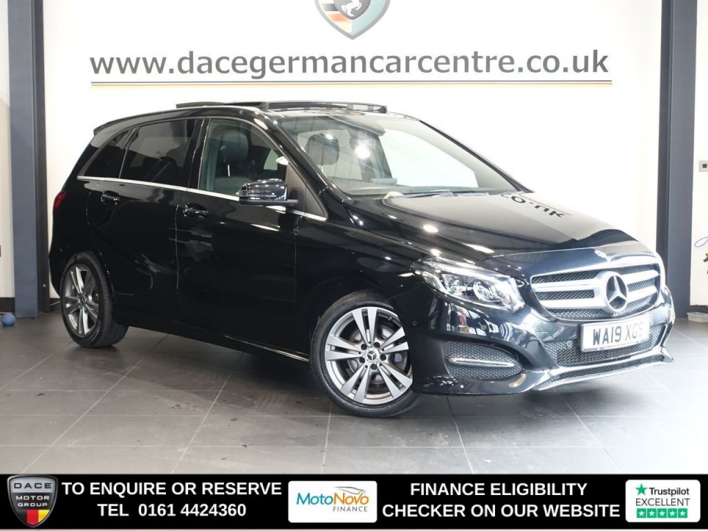 Used 2019 BLACK MERCEDES-BENZ B-CLASS MPV 1.6 B180 Exclusive Edition (Plus) MPV 5dr Petrol Manual Euro 6 (s/s) (122 ps) (reg. 2019-03-08) for sale in Altrincham