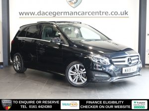 Used 2019 BLACK MERCEDES-BENZ B-CLASS MPV 1.6 B180 Exclusive Edition (Plus) MPV 5dr Petrol Manual Euro 6 (s/s) (122 ps) (reg. 2019-03-08) for sale in Altrincham
