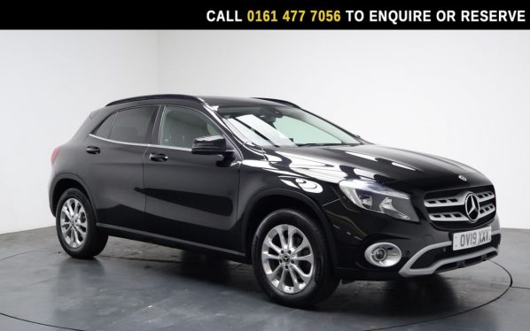 Used 2019 BLACK MERCEDES-BENZ GLA SUV 1.6 GLA200 SE (Executive) SUV 5dr Petrol Manual Euro 6 (s/s) (156 ps) (reg. 2019-05-20) for sale in Stockport