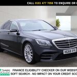 Used 2019 BLACK MERCEDES-BENZ S CLASS Saloon 2.9 S350d AMG Line (Premium) Saloon 4dr Diesel G-Tronic+ Euro 6 (s/s) (286 ps) (reg. 2019-01-31) for sale in Stockport