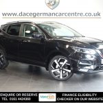 Used 2019 BLACK NISSAN QASHQAI SUV 1.5 dCi Tekna SUV 5dr Diesel Manual Euro 6 (s/s) (115 ps) (reg. 2019-04-19) for sale in Altrincham