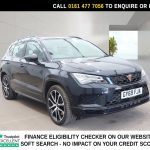 Used 2019 BLACK SEAT CUPRA ATECA SUV 2.0 TSI SUV 5dr Petrol DSG 4Drive Euro 6 (s/s) (300 ps) (reg. 2019-10-03) for sale in Stockport