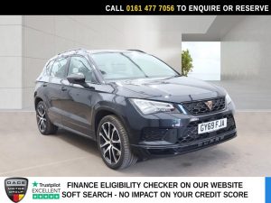 Used 2019 BLACK SEAT CUPRA ATECA SUV 2.0 TSI SUV 5dr Petrol DSG 4Drive Euro 6 (s/s) (300 ps) (reg. 2019-10-03) for sale in Stockport