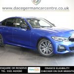 Used 2019 BLUE BMW 3 SERIES Saloon 2.0 320i M Sport Saloon 4dr Petrol Auto Euro 6 (s/s) (184 ps) (reg. 2019-05-30) for sale in Altrincham