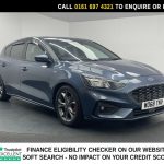 Used 2019 BLUE FORD FOCUS Hatchback 1.0T EcoBoost ST-Line Hatchback 5dr Petrol Manual Euro 6 (s/s) (125 ps) (reg. 2019-01-31) for sale in Manchester