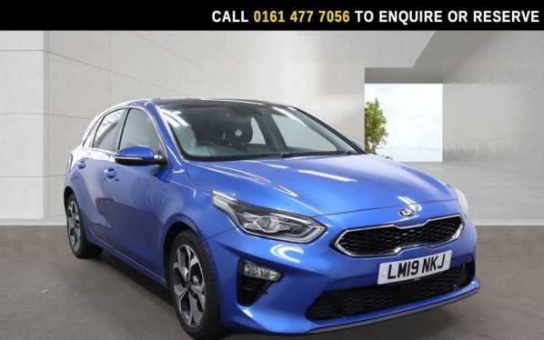 Used 2019 BLUE KIA CEED Hatchback 1.4 T-GDi First Edition Hatchback 5dr Petrol Manual Euro 6 (s/s) (138 bhp) (reg. 2019-03-22) for sale in Stockport