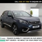 Used 2019 BLUE PEUGEOT 5008 SUV 1.5 BlueHDi Allure SUV 5dr Diesel Manual Euro 6 (s/s) (130 ps) (reg. 2019-03-01) for sale in Stockport