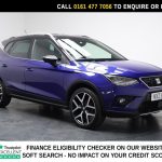 Used 2019 BLUE SEAT ARONA SUV 1.5 TSI GPF EVO FR Sport SUV 5dr Petrol Manual Euro 6 (s/s) (150 ps) (reg. 2019-08-27) for sale in Stockport