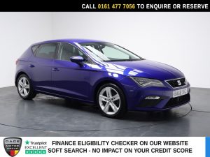 Used 2019 BLUE SEAT LEON Hatchback 1.5 TSI EVO FR Hatchback 5dr Petrol Manual Euro 6 (s/s) (130 ps) (reg. 2019-01-24) for sale in Stockport