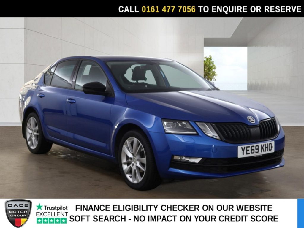 Used 2019 BLUE SKODA OCTAVIA Hatchback 1.5 TSI GPF ACT SE L Hatchback 5dr Petrol Manual Euro 6 (s/s) (150 ps) (reg. 2019-12-23) for sale in Stockport