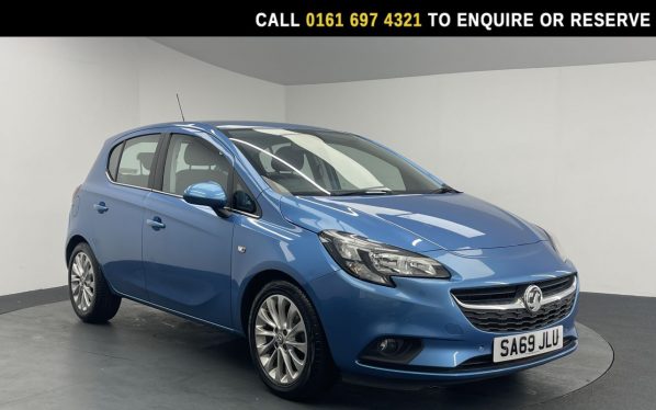 Used 2019 BLUE VAUXHALL CORSA Hatchback 1.4i ecoTEC SE Nav Hatchback 5dr Petrol Auto Euro 6 (90 ps) (reg. 2019-09-19) for sale in Manchester