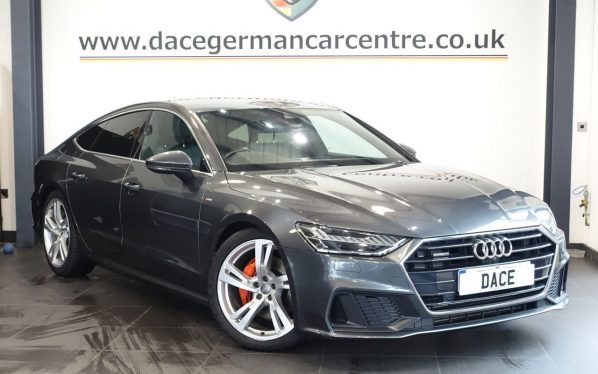 Used 2019 GREY AUDI A7 Hatchback 3.0 TDI V6 45 S line Sportback 5dr Diesel Tiptronic quattro Euro 6 (s/s) (231 ps) (reg. 2019-12-17) for sale in Altrincham