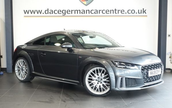 Used 2019 GREY AUDI TT Coupe 2.0 TFSI 40 S line Coupe 3dr Petrol S Tronic Euro 6 (s/s) (197 ps) (reg. 2019-03-26) for sale in Altrincham