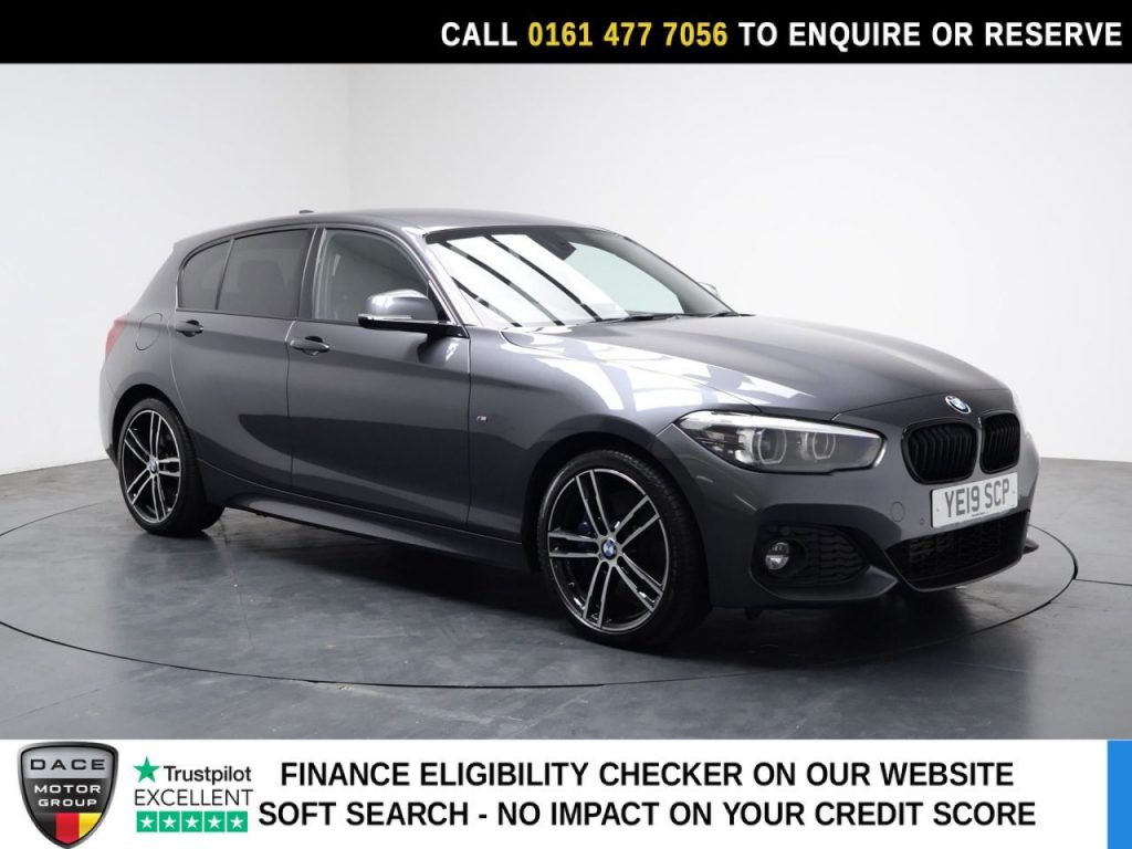 Used 2019 GREY BMW 1 SERIES Hatchback 2.0 118d M Sport Shadow Edition Hatchback 5dr Diesel Auto Euro 6 (s/s) (150 ps) (reg. 2019-07-25) for sale in Stockport