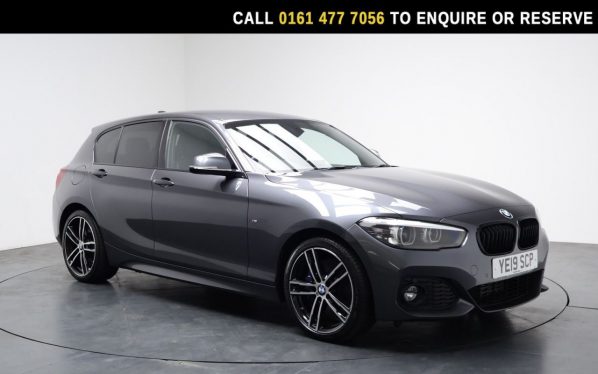 Used 2019 GREY BMW 1 SERIES Hatchback 2.0 118d M Sport Shadow Edition Hatchback 5dr Diesel Auto Euro 6 (s/s) (150 ps) (reg. 2019-07-25) for sale in Stockport