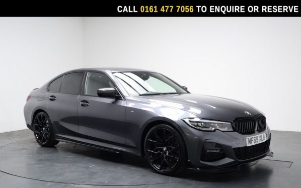 Used 2019 GREY BMW 3 SERIES Saloon 2.0 320i M Sport Saloon 4dr Petrol Auto xDrive Euro 6 (s/s) (184 ps) (reg. 2019-09-30) for sale in Stockport