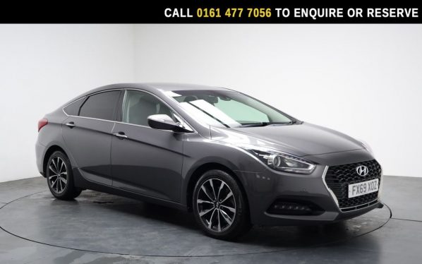 Used 2019 GREY HYUNDAI I40 Saloon 1.6 CRDi SE Nav Saloon 4dr Diesel DCT Euro 6 (s/s) (136 ps) (reg. 2019-12-31) for sale in Stockport