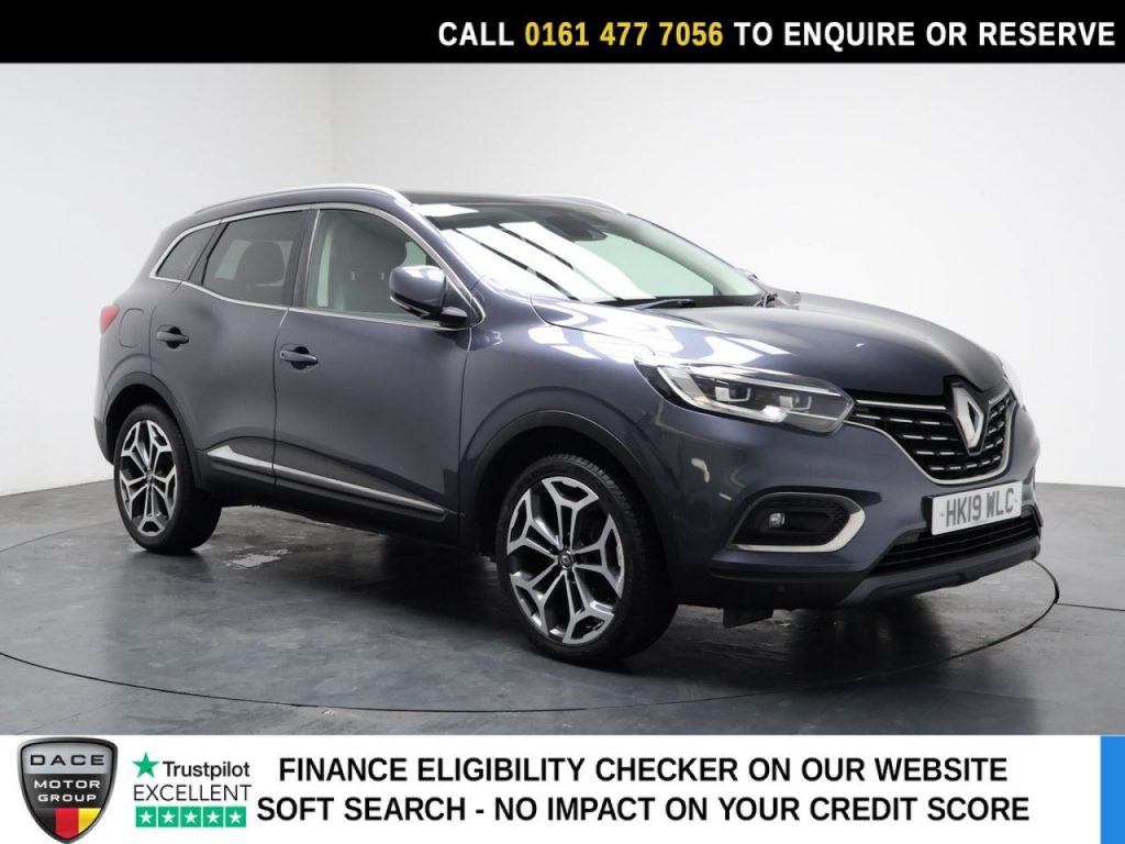 Used 2019 GREY RENAULT KADJAR SUV 1.3 TCe GT Line SUV 5dr Petrol Manual Euro 6 (s/s) (140 ps) (reg. 2019-03-21) for sale in Stockport