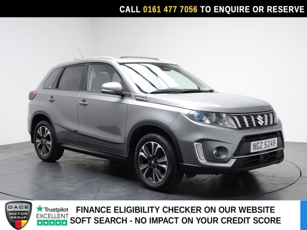 Used 2019 GREY SUZUKI VITARA SUV 1.4 Boosterjet SZ5 SUV 5dr Petrol Manual ALLGRIP Euro 6 (s/s) (140 ps) (reg. 2019-06-28) for sale in Stockport