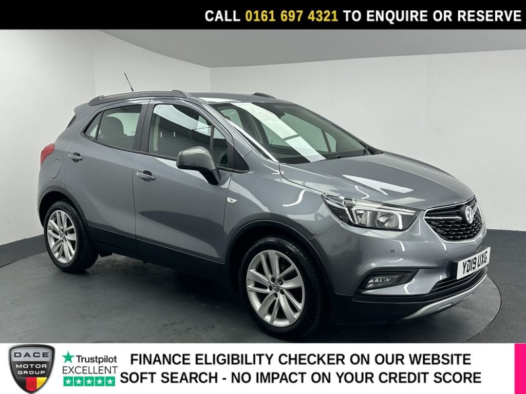 Used 2019 GREY VAUXHALL MOKKA X SUV 1.4i Turbo Active SUV 5dr Petrol Auto Euro 6 (140 ps) (reg. 2019-03-25) for sale in Manchester