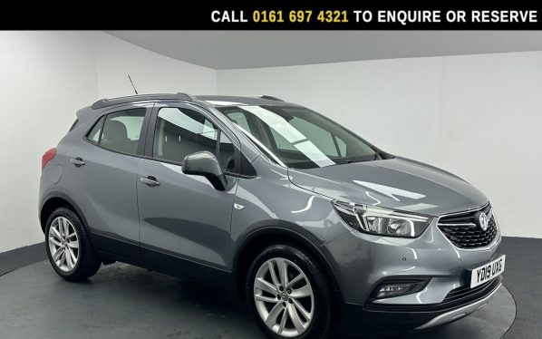 Used 2019 GREY VAUXHALL MOKKA X SUV 1.4i Turbo Active SUV 5dr Petrol Auto Euro 6 (140 ps) (reg. 2019-03-25) for sale in Manchester