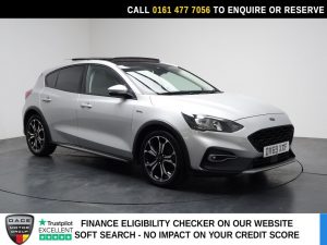 Used 2019 SILVER FORD FOCUS Hatchback 1.0T EcoBoost Active X Hatchback 5dr Petrol Manual Euro 6 (s/s) (125 ps) (reg. 2019-09-20) for sale in Stockport