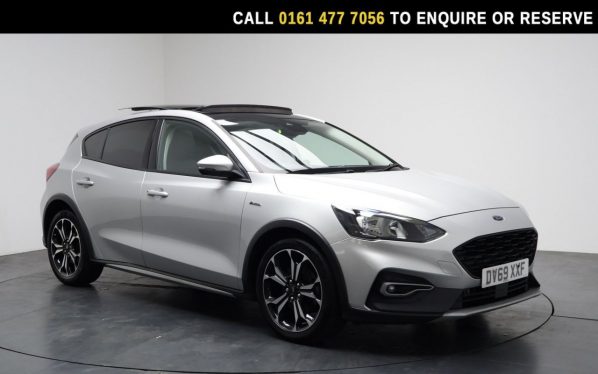 Used 2019 SILVER FORD FOCUS Hatchback 1.0T EcoBoost Active X Hatchback 5dr Petrol Manual Euro 6 (s/s) (125 ps) (reg. 2019-09-20) for sale in Stockport