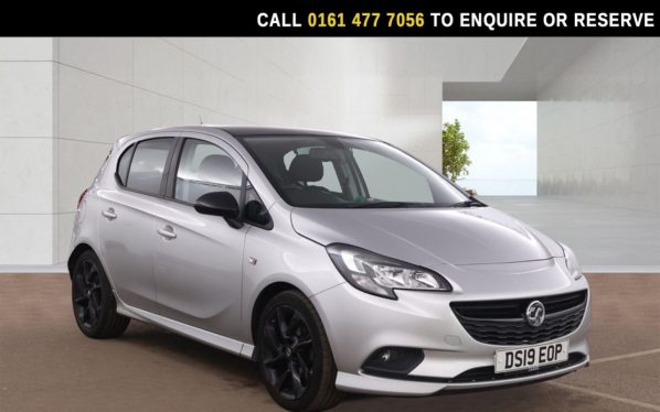 Used 2019 SILVER VAUXHALL CORSA Hatchback 1.4i ecoTEC SRi VX Line Nav Black Hatchback 5dr Petrol Manual Euro 6 (90 ps) (reg. 2019-03-31) for sale in Stockport