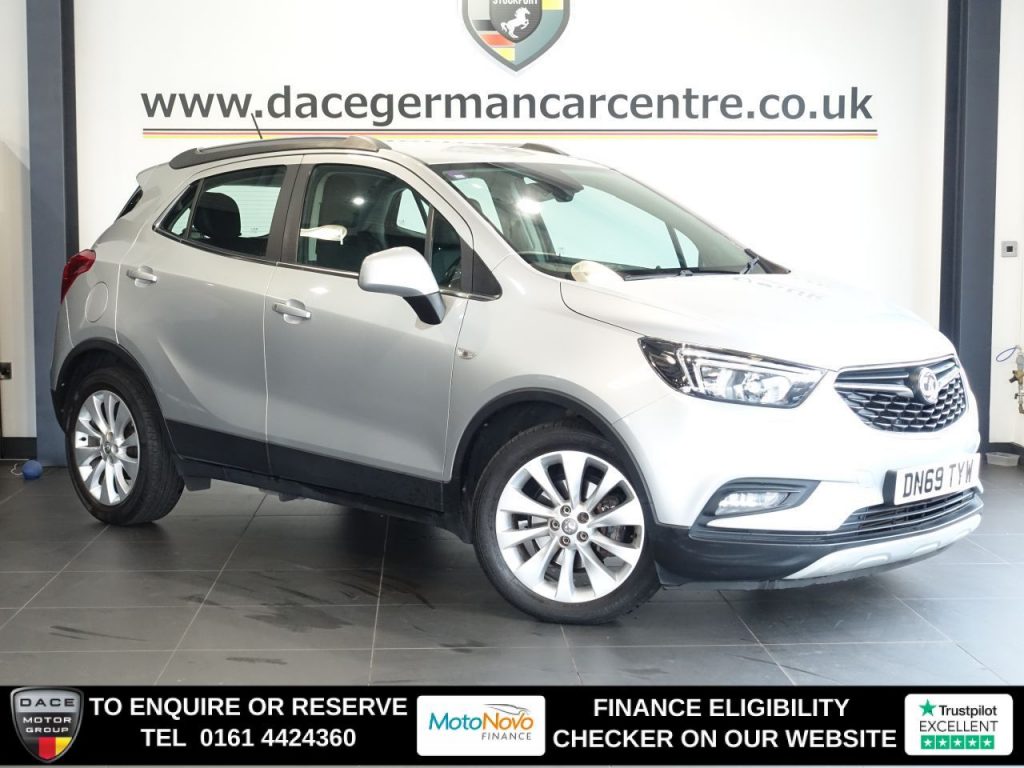 Used 2019 SILVER VAUXHALL MOKKA X SUV 1.4i Turbo ecoTEC Griffin SUV 5dr Petrol Manual Euro 6 (s/s) (140 ps) (reg. 2019-09-19) for sale in Altrincham