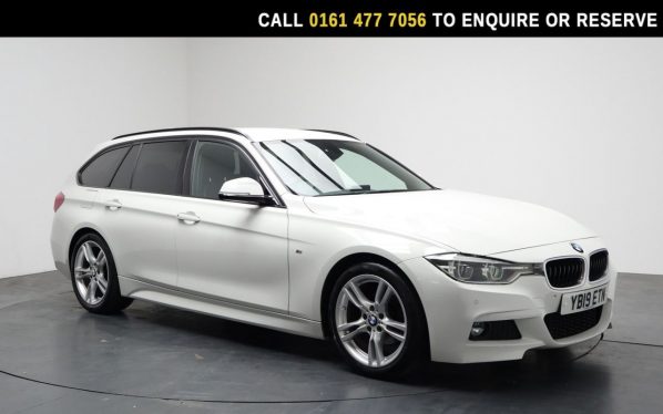 Used 2019 WHITE BMW 3 SERIES Estate 2.0 320i M Sport Touring 5dr Petrol Auto Euro 6 (s/s) (184 ps) (reg. 2019-08-20) for sale in Stockport