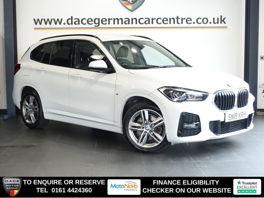 Used 2019 WHITE BMW X1 SUV 2.0 20i GPF M Sport SUV 5dr Petrol Auto xDrive Euro 6 (s/s) (192 ps) (reg. 2019-08-27) for sale in Altrincham