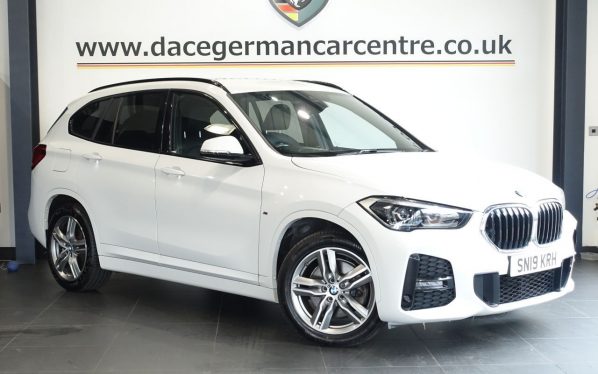 Used 2019 WHITE BMW X1 SUV 2.0 20i GPF M Sport SUV 5dr Petrol Auto xDrive Euro 6 (s/s) (192 ps) (reg. 2019-08-27) for sale in Altrincham