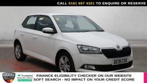 Used 2019 WHITE SKODA FABIA Hatchback 1.0 SE Hatchback 5dr Petrol Manual Euro 6 (s/s) (75 ps) (reg. 2019-05-30) for sale in Manchester