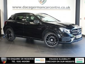 Used 2020 BLACK MERCEDES-BENZ GLA SUV 1.6 GLA180 AMG Line Edition SUV 5dr Petrol 7G-DCT Euro 6 (s/s) (122 ps) (reg. 2020-01-31) for sale in Altrincham