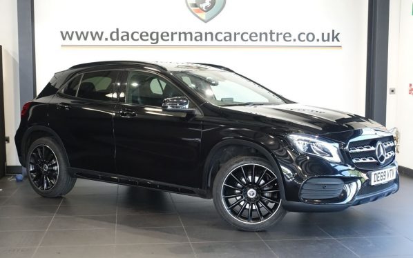 Used 2020 BLACK MERCEDES-BENZ GLA SUV 1.6 GLA180 AMG Line Edition SUV 5dr Petrol 7G-DCT Euro 6 (s/s) (122 ps) (reg. 2020-01-31) for sale in Altrincham