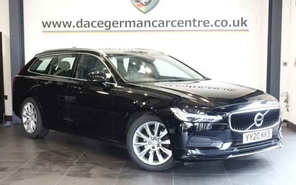Used 2020 BLACK VOLVO V90 Estate 2.0 T4 Momentum Plus Estate 5dr Petrol Auto Euro 6 (s/s) (190 ps) (reg. 2020-07-10) for sale in Altrincham