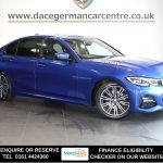 Used 2020 BLUE BMW 3 SERIES Saloon 2.0 320i M Sport Saloon 4dr Petrol Auto Euro 6 (s/s) (184 ps) (reg. 2020-09-11) for sale in Altrincham