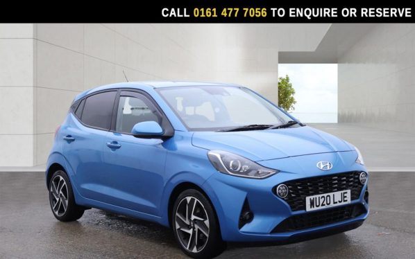 Used 2020 BLUE HYUNDAI I10 Hatchback 1.0 Premium Hatchback 5dr Petrol Manual Euro 6 (s/s) (67 ps) (reg. 2020-03-06) for sale in Stockport
