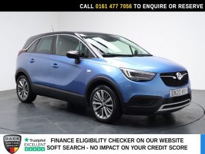 Used 2020 BLUE VAUXHALL CROSSLAND X SUV 1.2 Griffin SUV 5dr Petrol Manual Euro 6 (s/s) (83 ps) (reg. 2020-06-30) for sale in Stockport