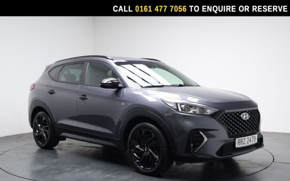 Used 2020 GREY HYUNDAI TUCSON SUV 1.6 T-GDi N Line SUV 5dr Petrol DCT Euro 6 (s/s) (177 ps) (reg. 2020-07-09) for sale in Stockport