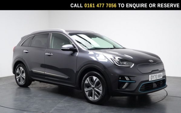 Used 2020 GREY KIA NIRO SUV 64kWh 4 SUV 5dr Electric Auto (201 bhp) (reg. 2020-09-29) for sale in Stockport