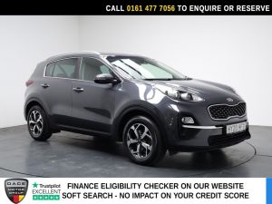 Used 2020 GREY KIA SPORTAGE SUV 1.6 CRDi EcoDynamics+ 2 SUV 5dr Diesel Hybrid Manual Euro 6 (s/s) (134 bhp) (reg. 2020-07-09) for sale in Stockport