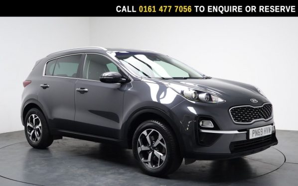 Used 2020 GREY KIA SPORTAGE SUV 1.6 GDi 2 SUV 5dr Petrol Manual Euro 6 (s/s) (130 bhp) (reg. 2020-01-31) for sale in Stockport