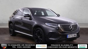 Used 2020 GREY MERCEDES-BENZ EQC SUV EQC 400 80kWh Sport SUV 5dr Electric Auto 4MATIC (408 ps) (reg. 2020-11-05) for sale in Altrincham